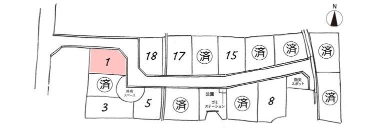 長尾西-1号地