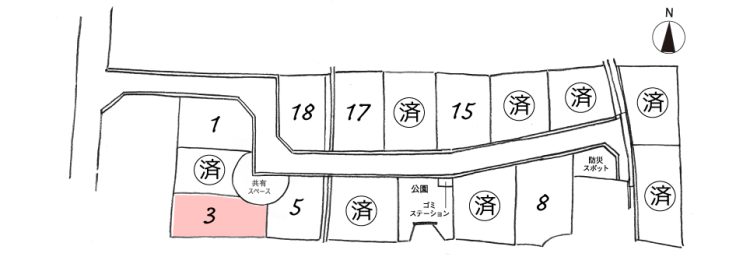 長尾西-3号地