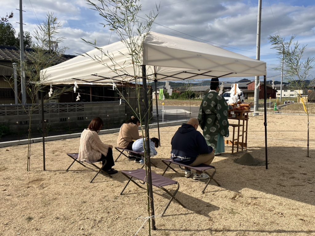 ナチュレはじめての地鎮祭㊗