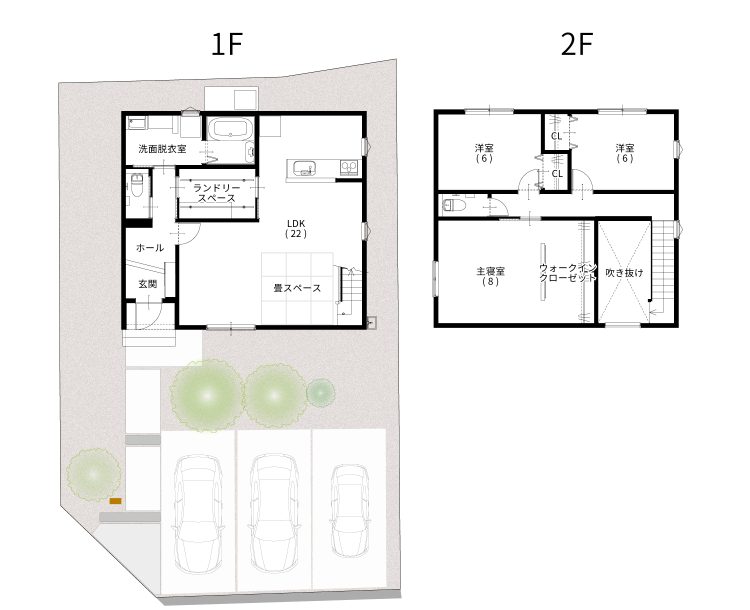 18号地間取り図