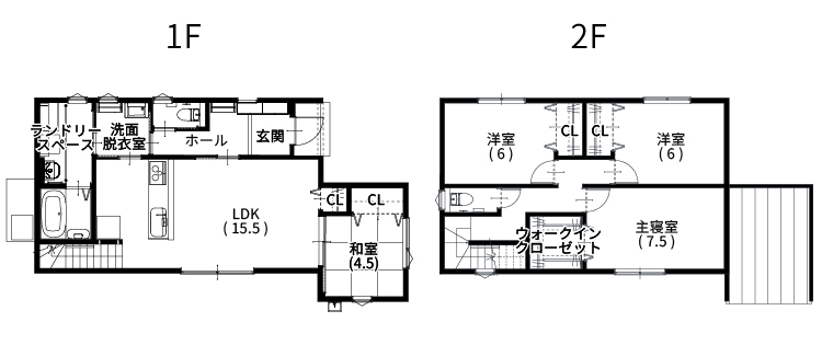 長尾西3号地 間取図